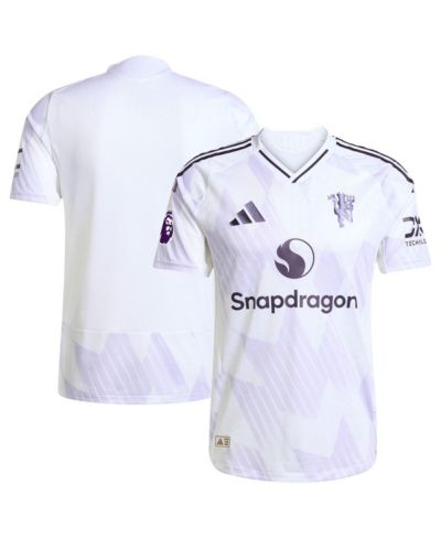 Футболка Adidas Men's White Manchester United 2025/26 Away Authentic Jersey