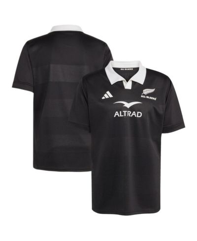 Мужская реплика джерси adidas Black New Zealand Rugby 2025/26 Home