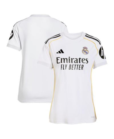 Adidas Women's White Real Madrid 2025/26 Home Replica Jersey