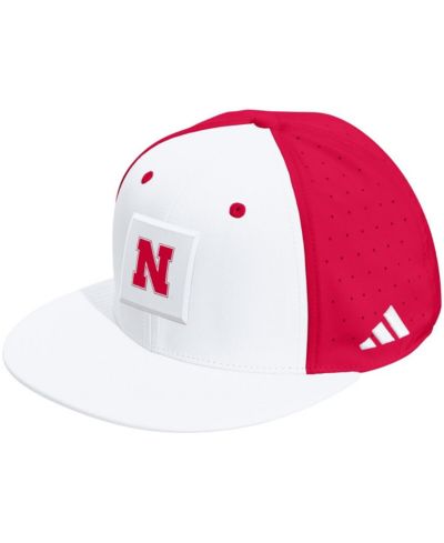 adidas мужская и женская бейсболка Nebraska Huskers Performance