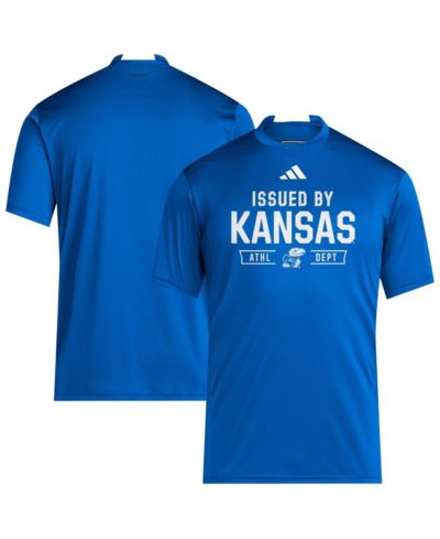 Мужская футболка Adidas Kansas Jayhawks 2025 Training Performance Team