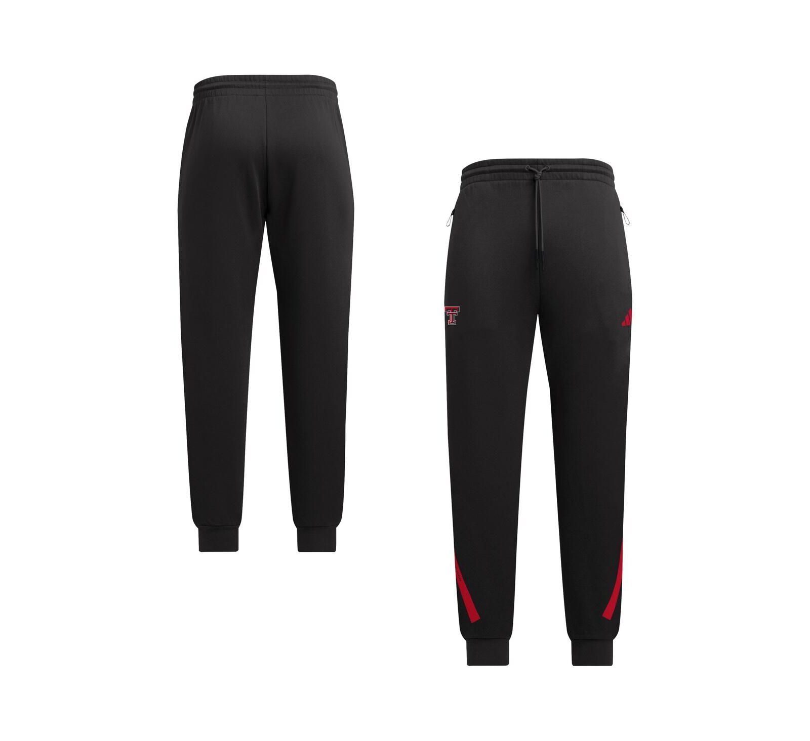 Брюки Adidas Black Texas Tech Red Raiders Z.N.E.