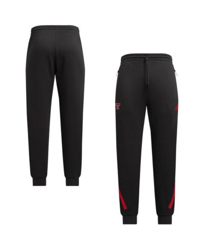 Брюки Adidas Black Texas Tech Red Raiders Z.N.E.