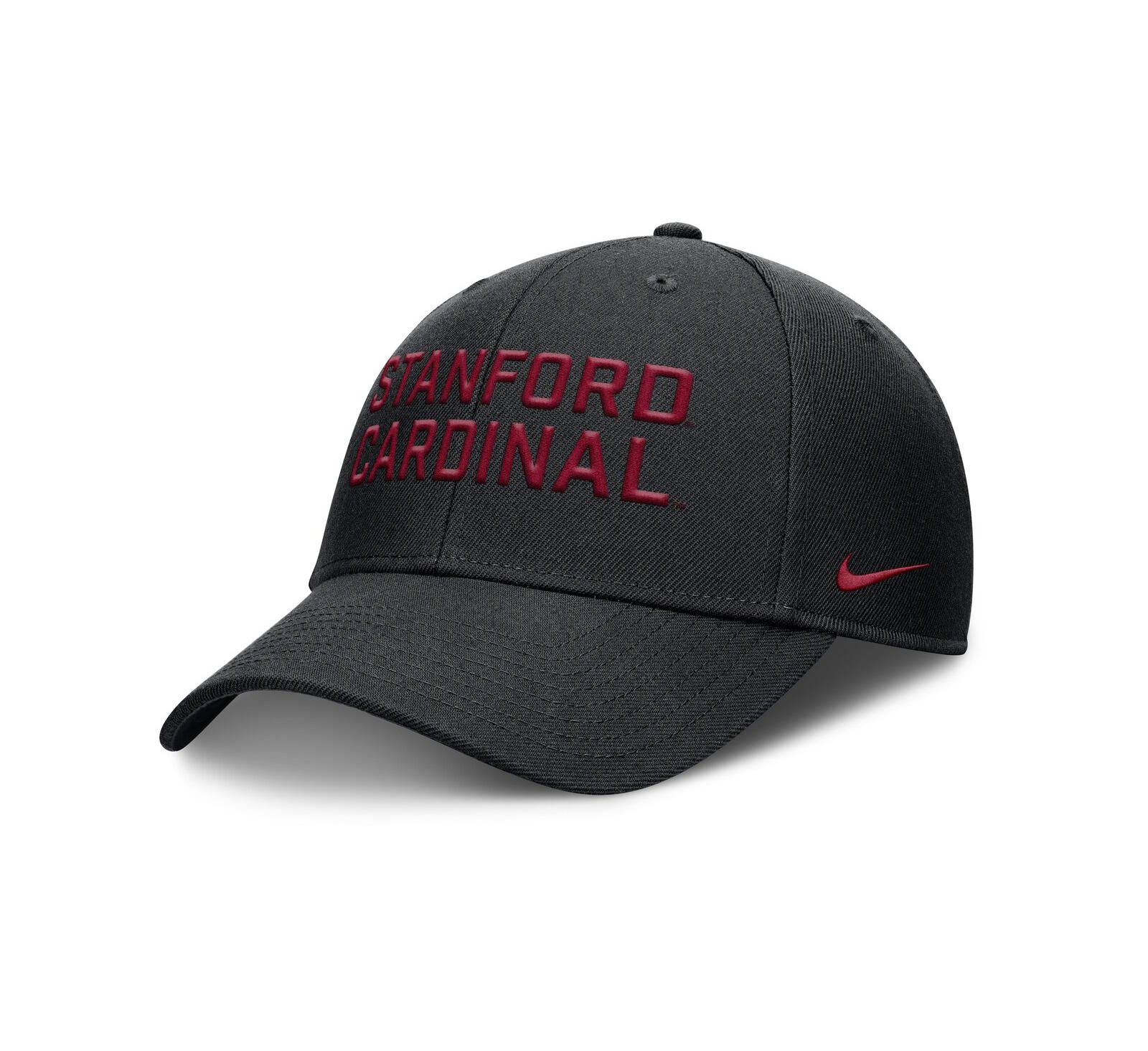 Nike Men's Black Stanford Cardinal Rise Practice Adjustable Hat