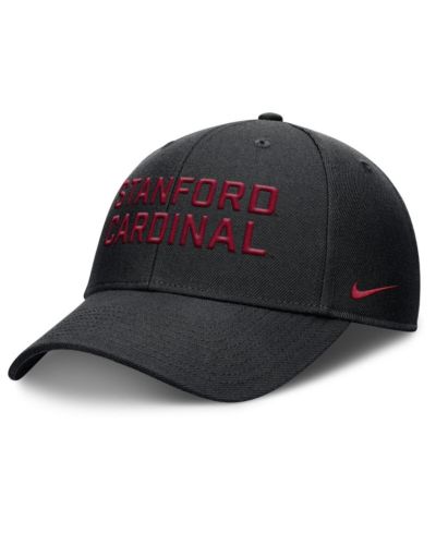 Nike Мужская регулируемая тренировочная кепка Stanford Cardinal Black