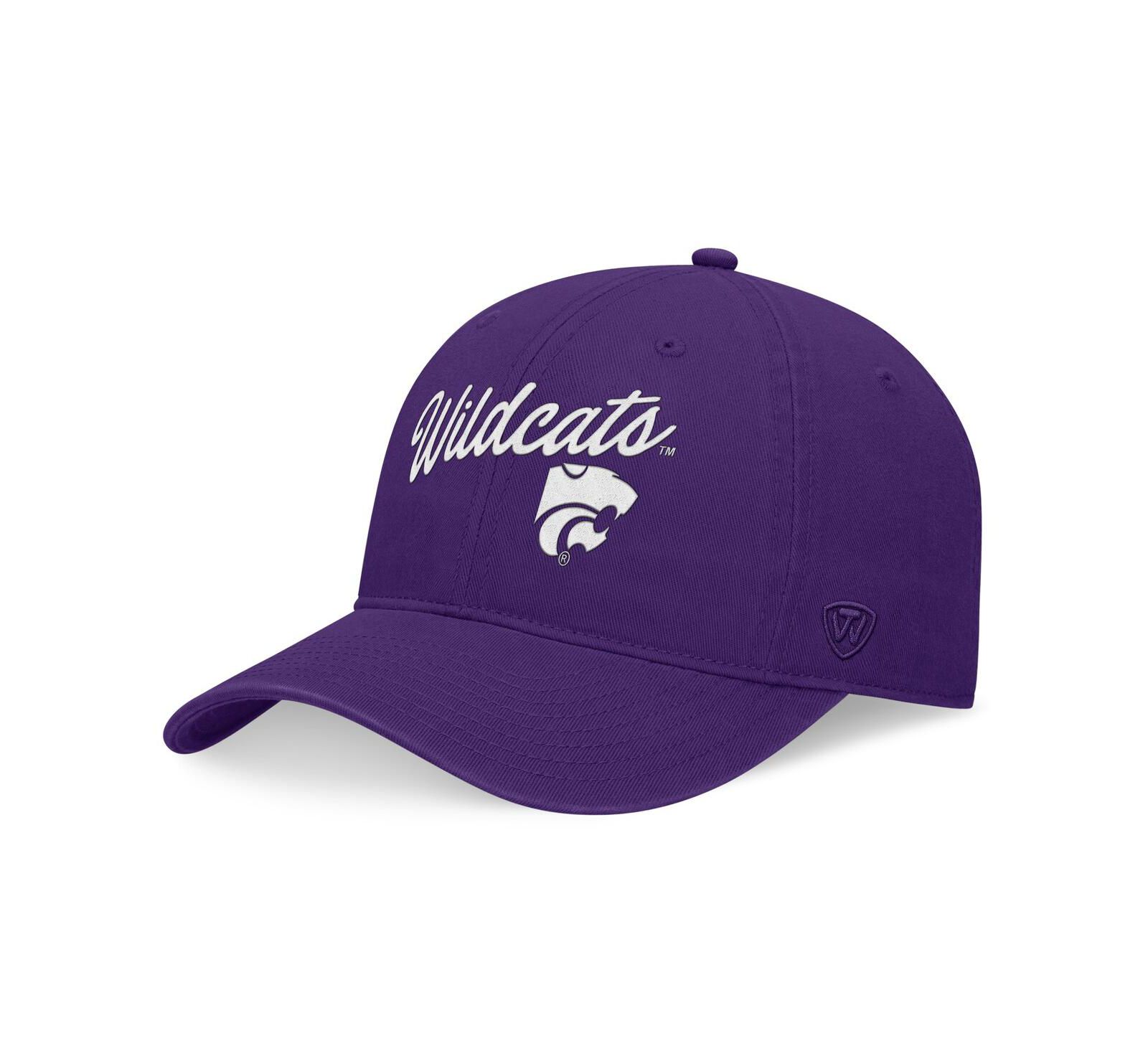 Мужская регулируемая кепка Top of the World Purple Kansas State Wildcats Heritage CeeCee