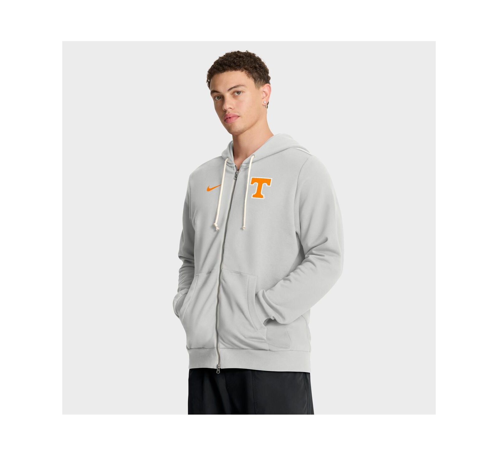 Nike Men's Gray Tennessee Volunteers 2025 Sideline Standard Issue Dri-FIT Full-Zip Hoodie