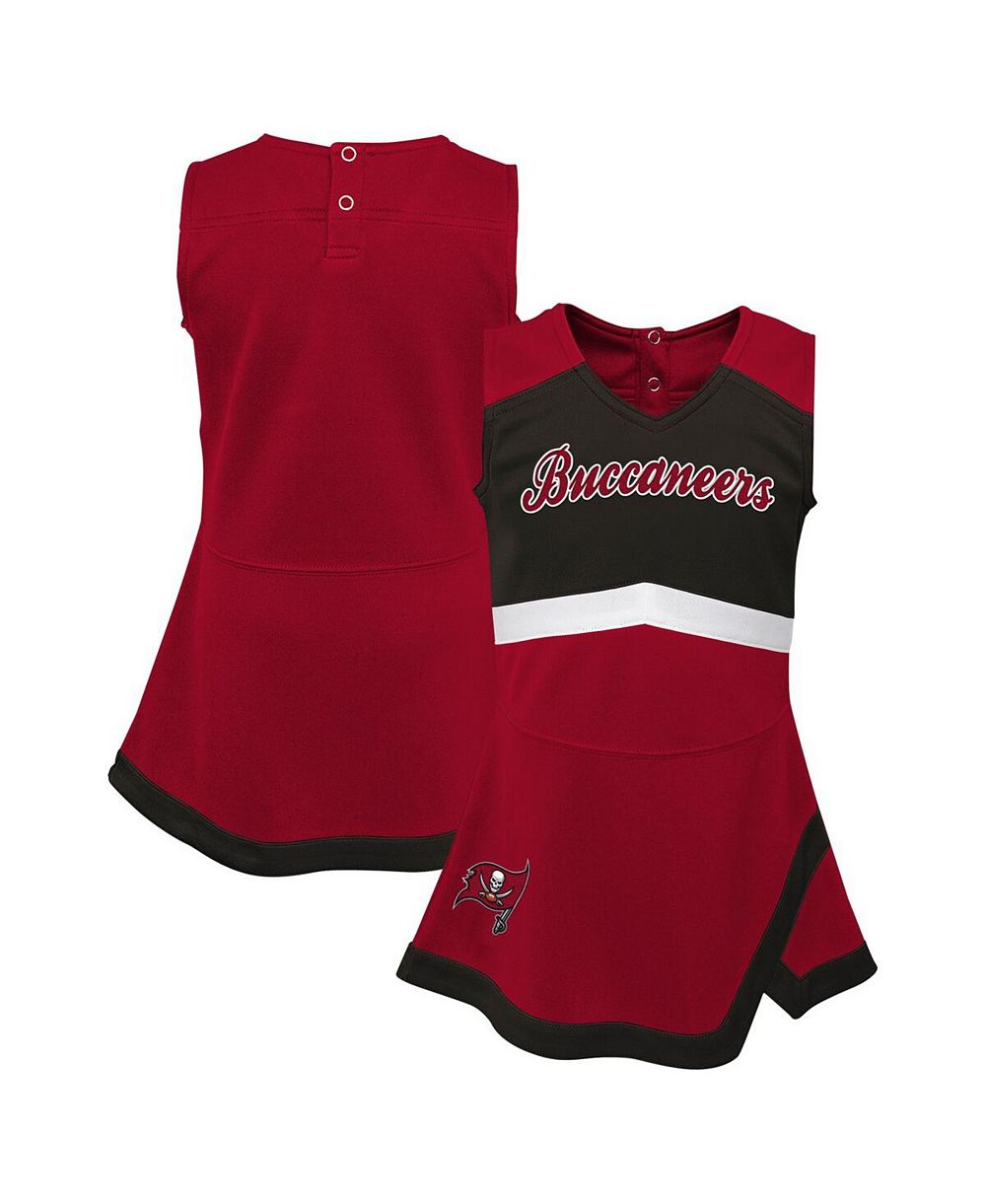 Детское красное платье Outerstuff Tampa Bay Buccaneers с шортами