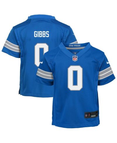 Nike Preschool Jahmyr Gibbs Blue Detroit Lions Team Player Game Jersey