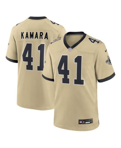 Nike детская джерси Alvin Kamara Gold New Orleans Saints Gameday Golds Alternate Game Player