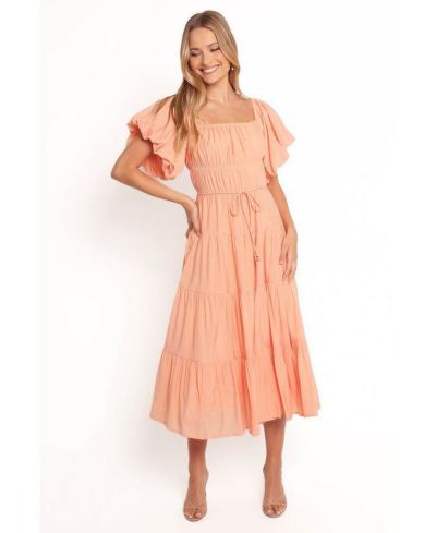 Petal and Pup Women's Julie Off Shoulder Midi Dress