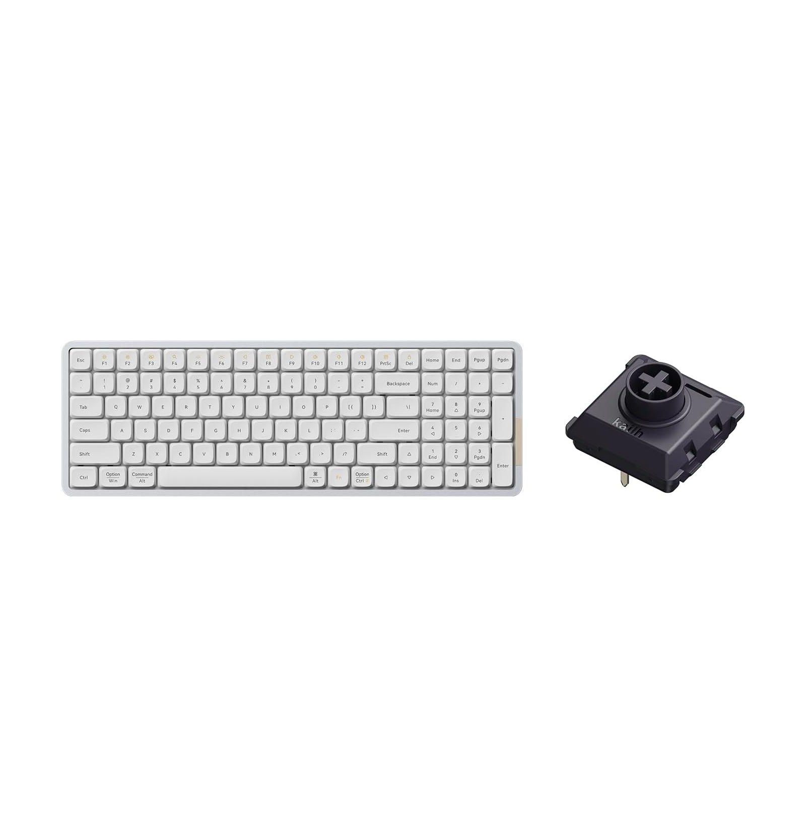 Lofree Flow100 Rechargeable Wireless Mechanical Keyboard for Windows, Mac, Android & iOS