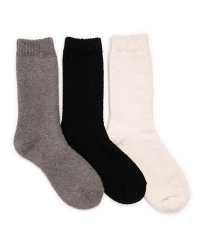 Женские шерстяные носки MUK LUKS, набор 3 пары