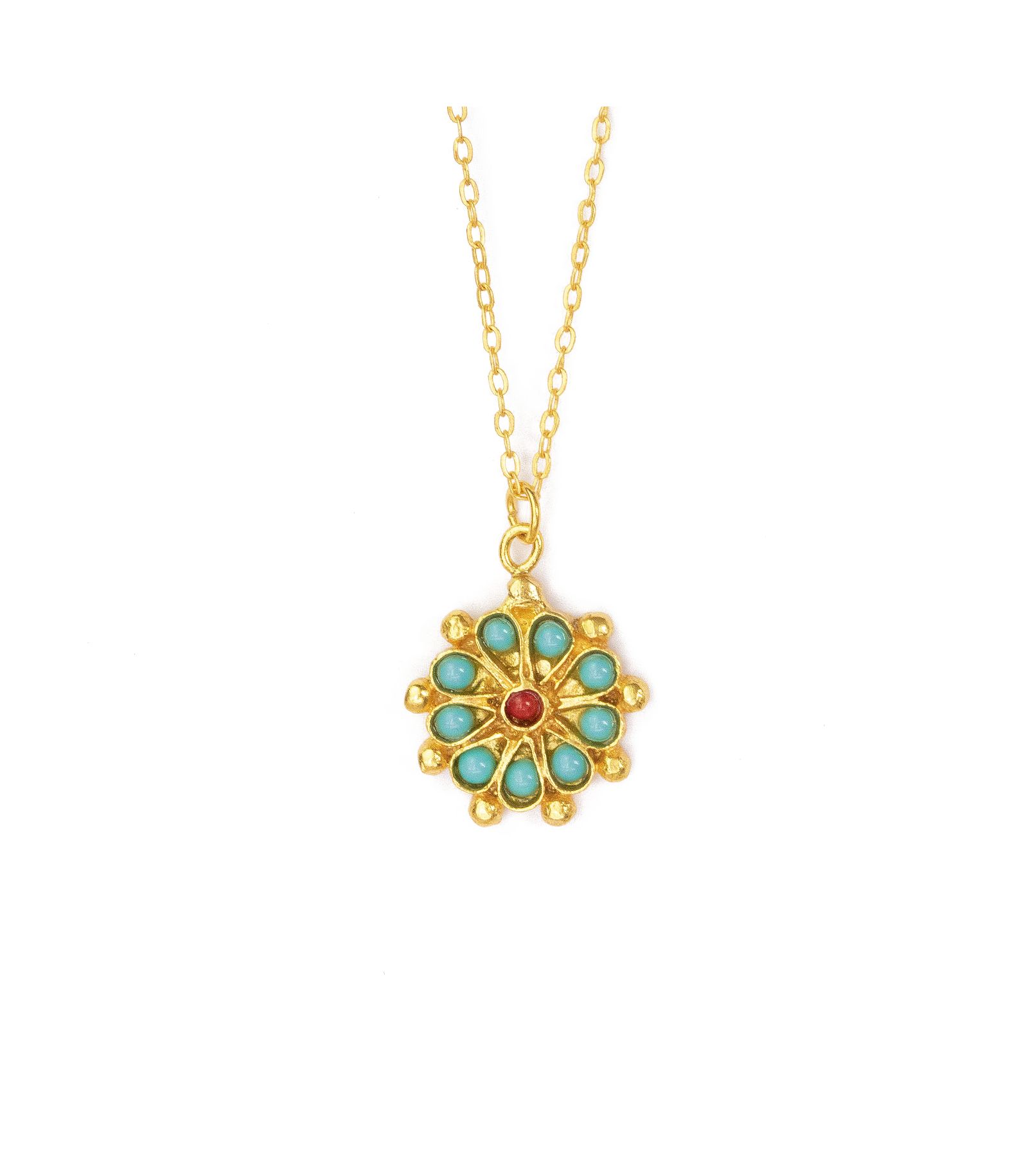Подвеска Ottoman Hands Beaded Pendant Necklace