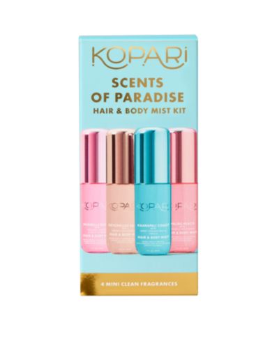 Kopari Beauty Набор мистов для волос и тела Scents of Paradise, 4 шт.