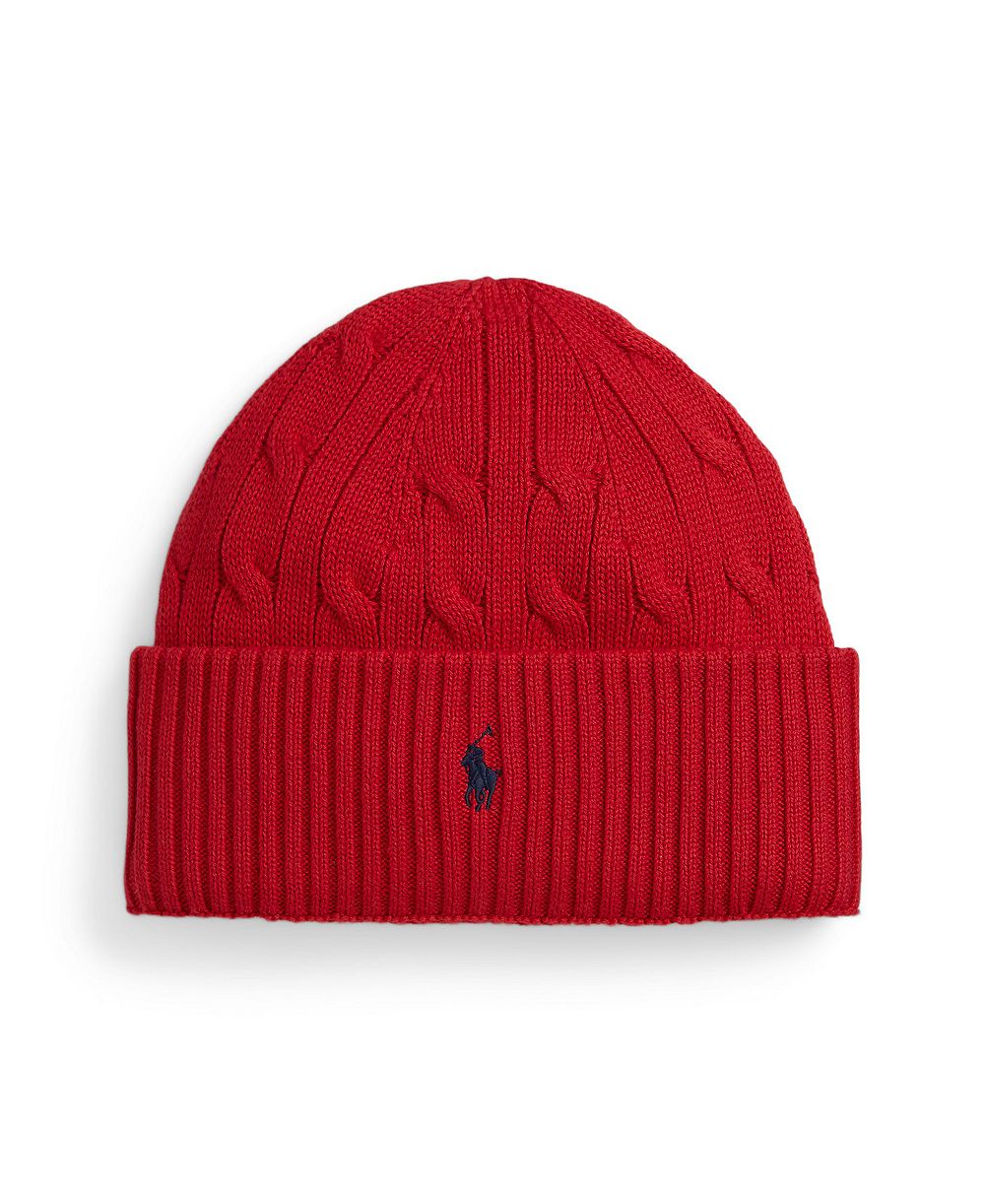 Polo Ralph Lauren Boys' S-XL Cable-Knit Hat
