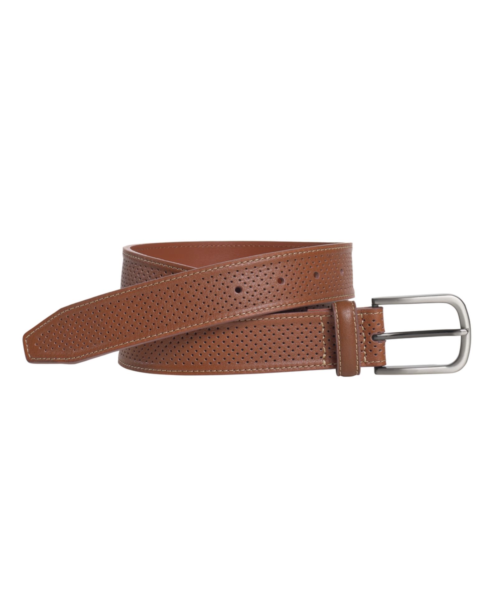 Мужской ремень Johnston & Murphy Soft Perforated