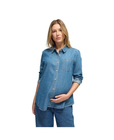 Женская рубашка Ingrid + Isabel Denim Button Down