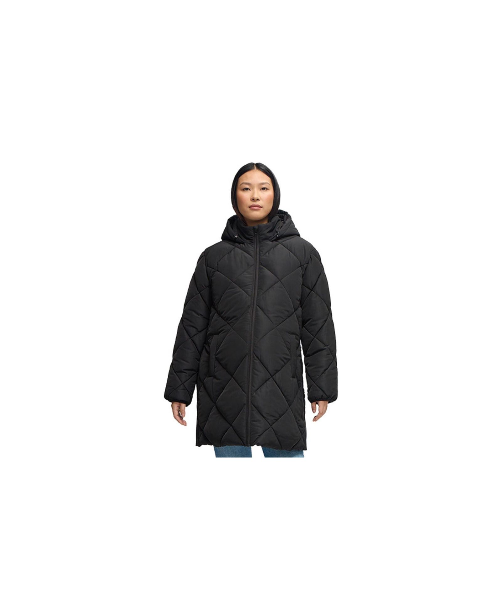 Ingrid + Isabel Maternity Ingrid + Isabel Longline Puffer Jacket with Removable Babywearing Cocoon Insert