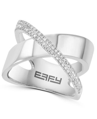 EFFY Collection Кольцо Diamond в Sterling Silver (1/5 ct. t.w.)