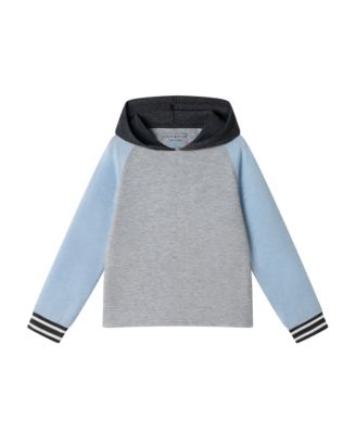 Andy & Evan Детский футболкa Raglan Hooded Lt Blue