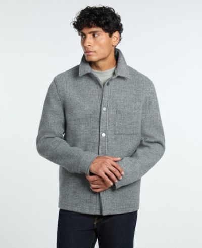 Ted by Ted Baker Мужская трикотажная рубашка-куртка с полной подкладкой