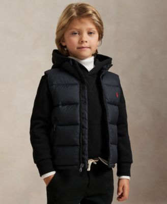 Детский стеганый жилет Polo Ralph Lauren Boys 2-7 с наполнителем Down