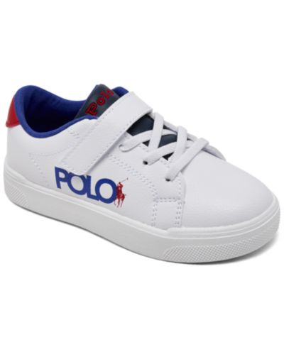 Polo Ralph Lauren Toddler   Sutton Graphic Fastening Strap Casual Sneakers from Finish Line