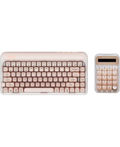 Механическая клавиатура Lofree Dot Foundation с беспроводной цифровой панелью Tri-Mode Wireless Numpad, 75% Rechargeable Hot-swappable