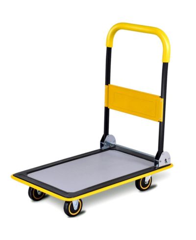 Costway складная тележка-платформа, грузоподъемность 330lbs, складная для склада и дома