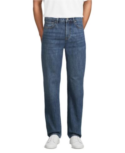 Lands' End Мужские джинсы Classic Fit Rigid Easy
