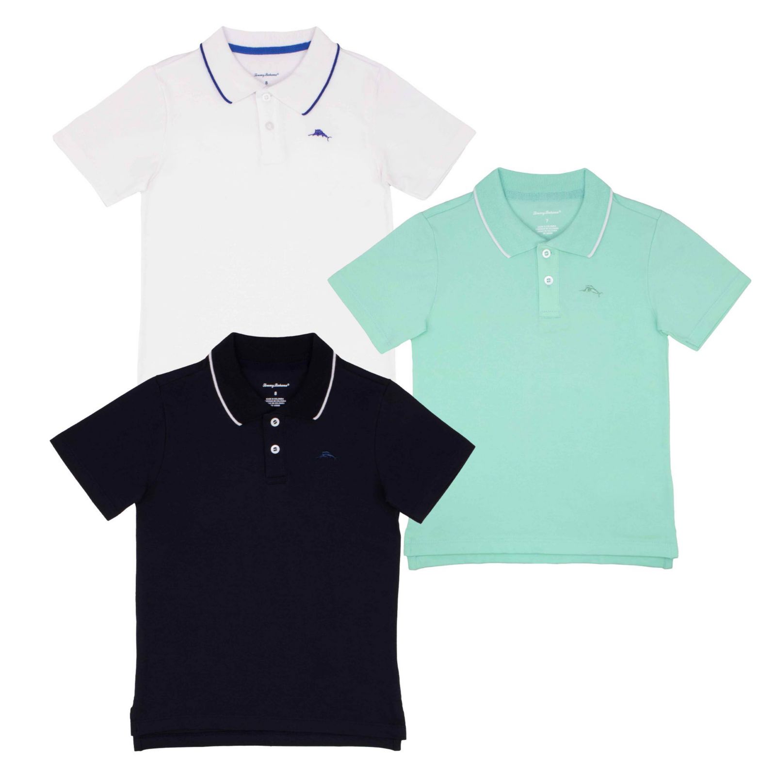 Tommy Bahama Little and Big Boys 3 Pack Polo Shirts