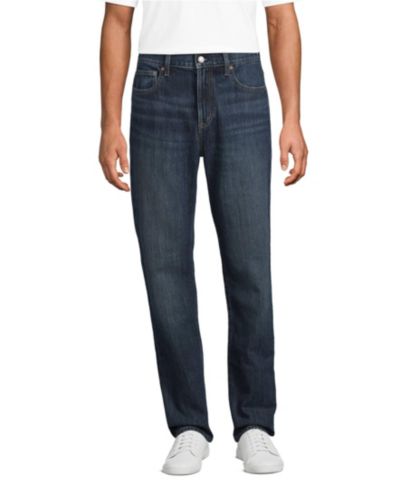 Lands' End Мужеские джинсы Classic Fit с комфортной талией