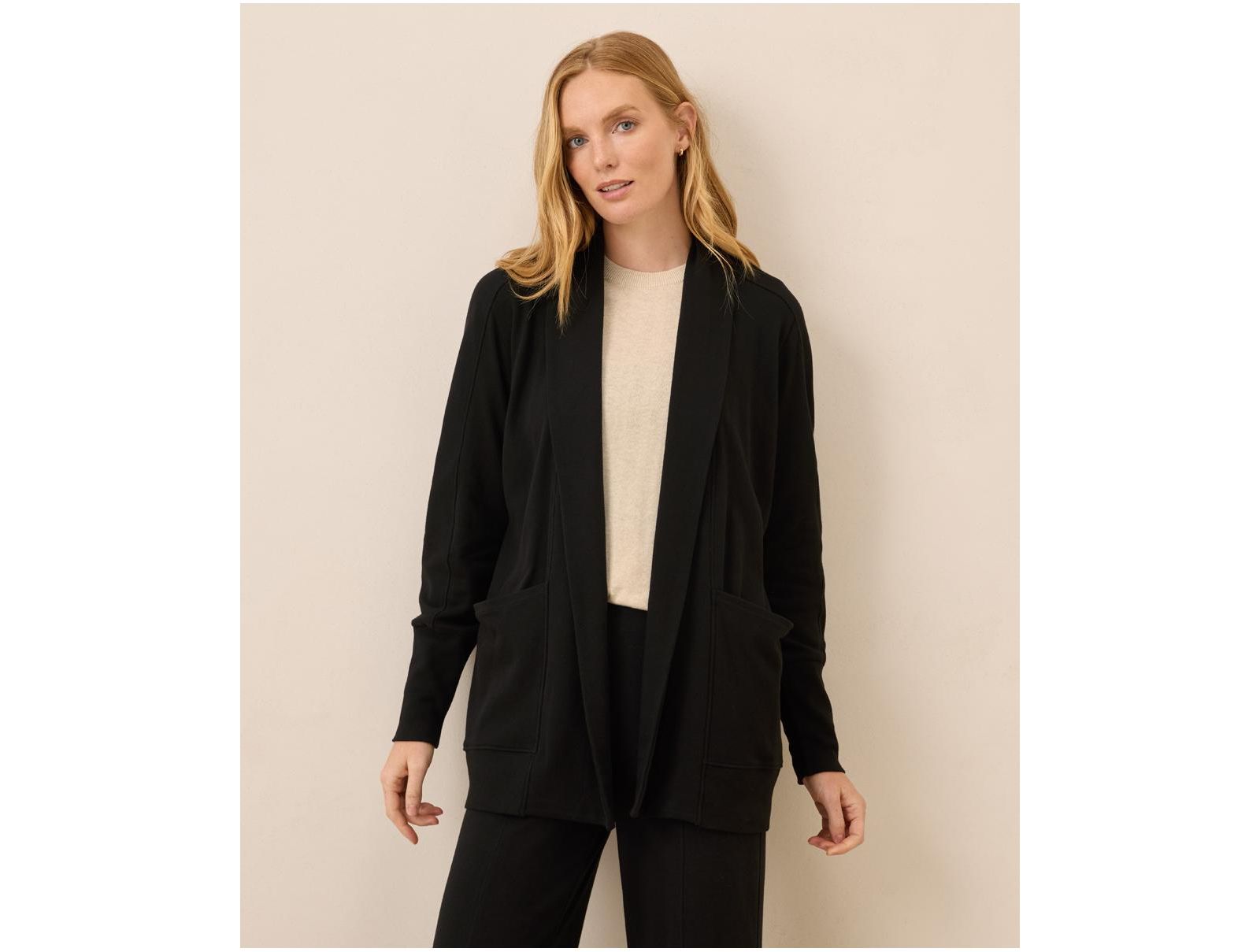 Pact Women's Organic Cotton Airplane Wrap Cardigan