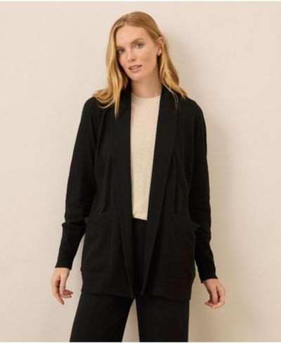Pact Women's Organic Cotton Airplane Wrap Cardigan