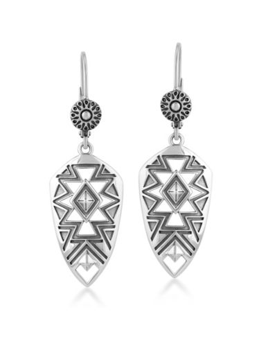 American West Jewelry серьги с узором