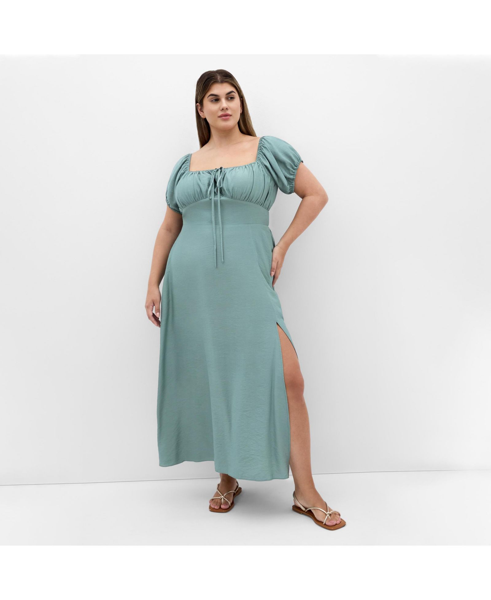 CITY CHIC Women's Abbigail Split Maxi Dress