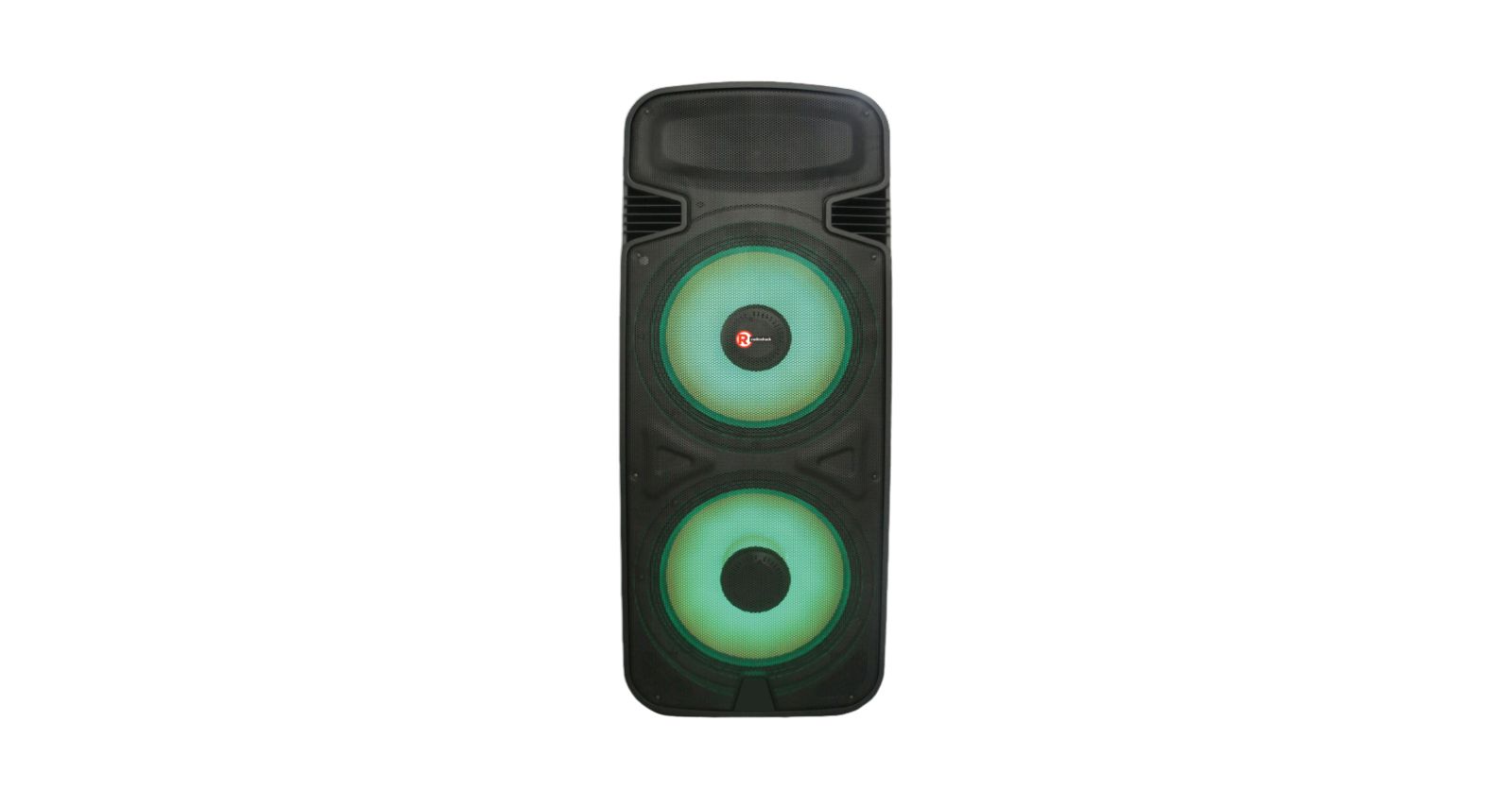 RadioShack 450W Party Tower Speaker With Two 15-Inch Woofers and LED Lights