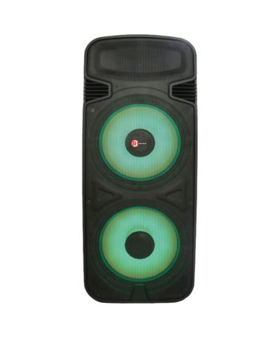 RadioShack 450W Party Tower Speaker With Two 15-Inch Woofers and LED Lights