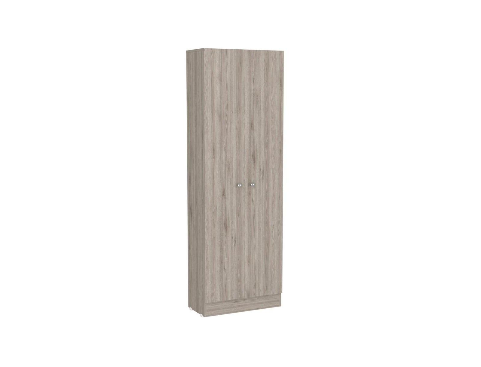 Tuhome Multistorage Pantry Light Gray MDF