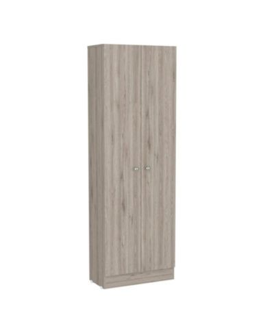 Tuhome шкаф для хранения продуктов светло-серый MDF