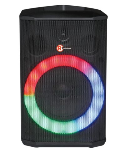 RadioShack 4001969 Bluetooth Portable 18W LED-Light PA Speaker