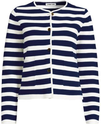 Deep sea/ivory stripe