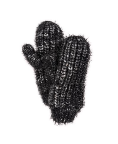 MUK LUKS Women's Chunky Space Dye Eyelash Mitten