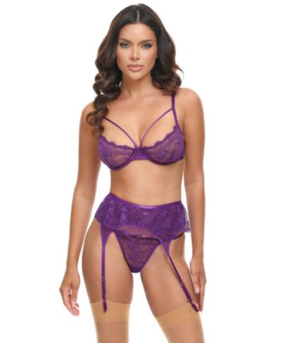 Oh La La Cheri Женский комплект нижнего белья Denise Lace из 3 предметов
