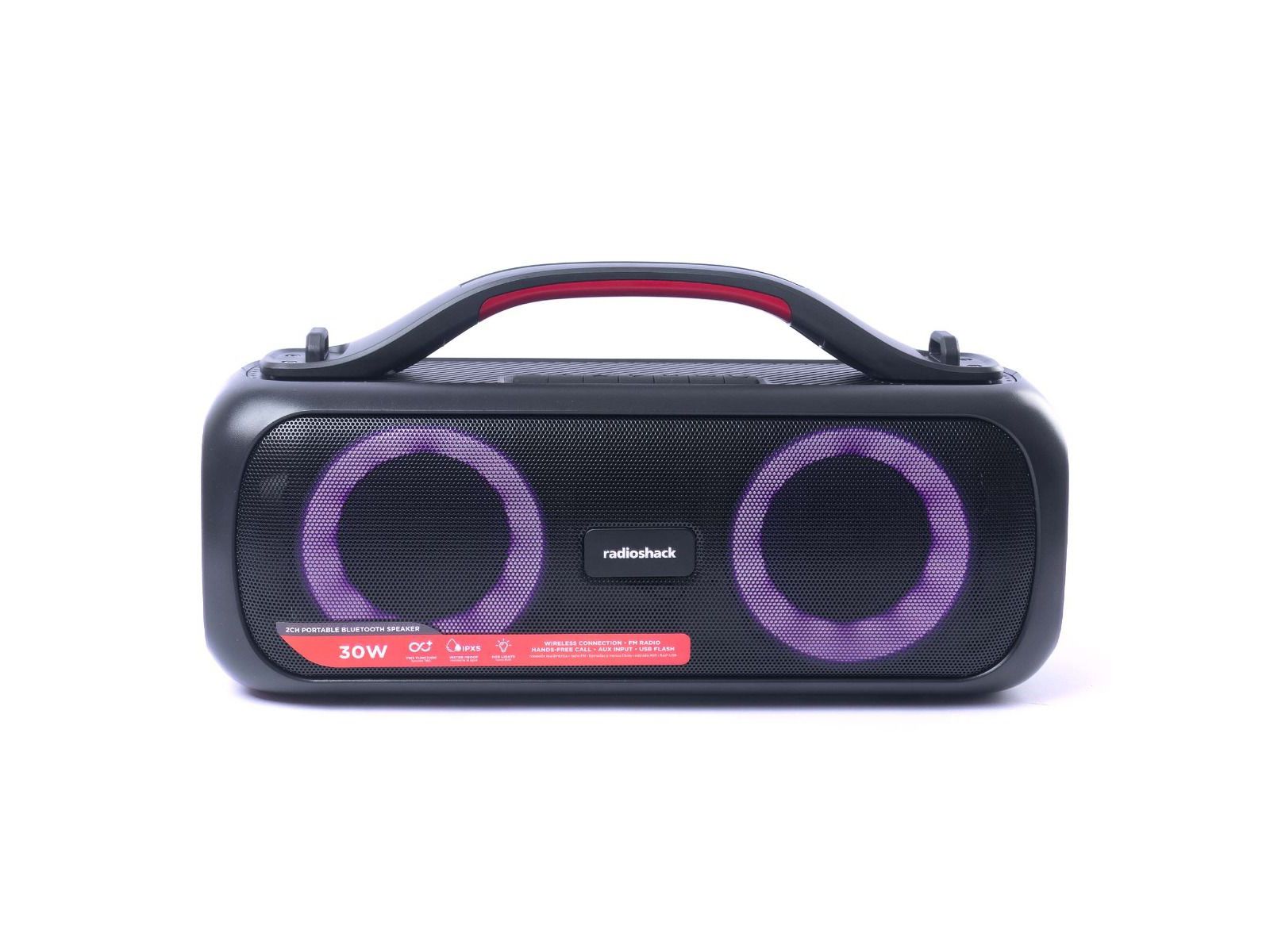 RadioShack 4001764 Bluetooth Water-Resistant Portable Speaker