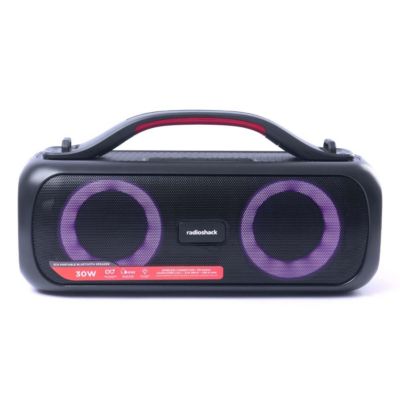 Беспроводная Bluetooth колонка RadioShack 20W RGB, черная
