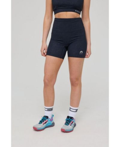 OOSC Infinite High Waisted Shorts - Black Tiger