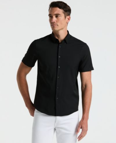 Мужская рубашка Perry Ellis Short-Sleeve Solid