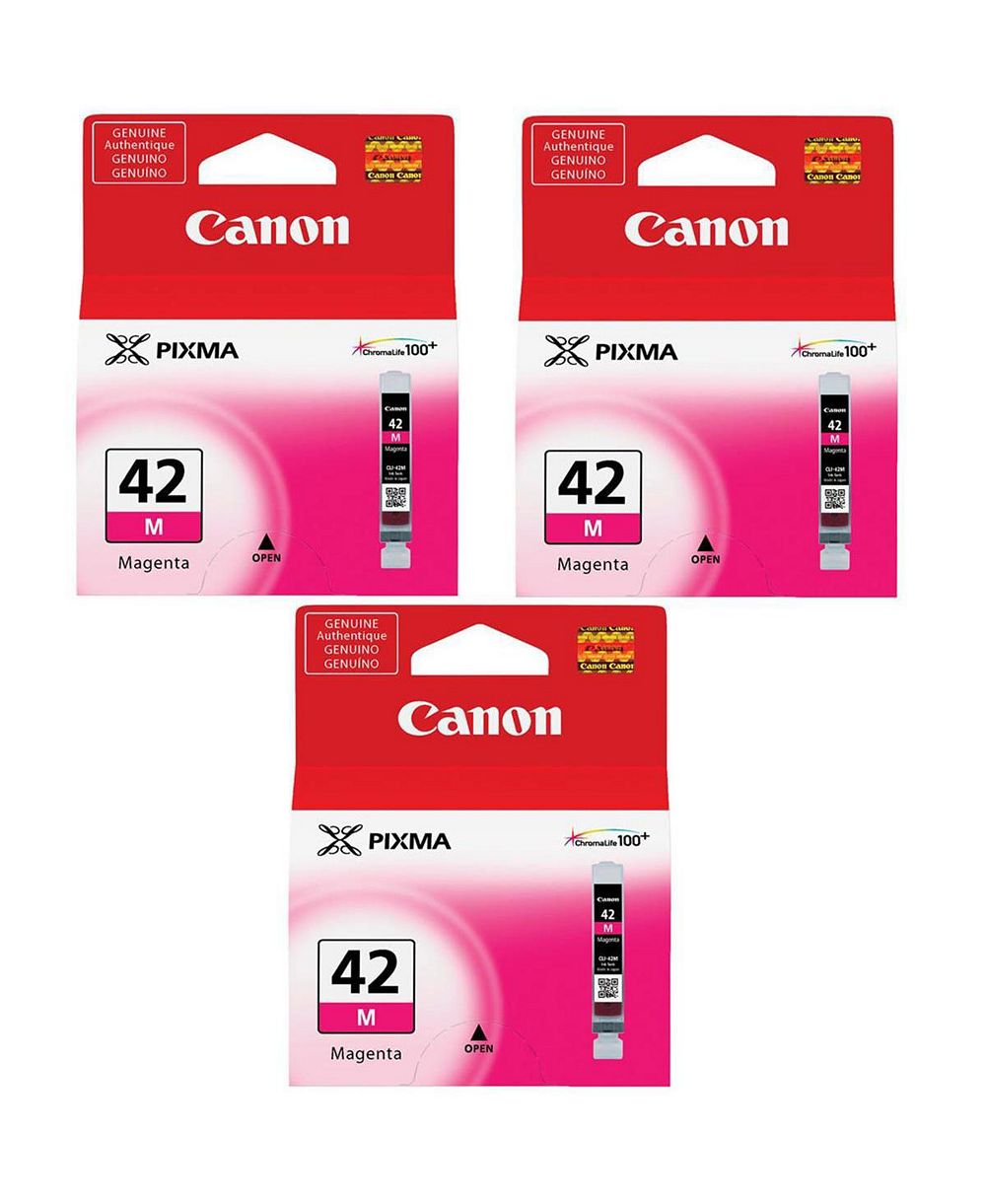 Canon CLI-42 картридж с пурпурными чернилами, 3 шт.